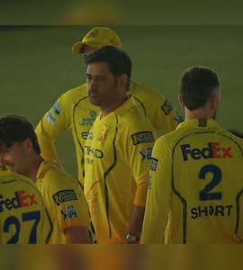 MS Dhoni Finally Joins CSK Teammates On Ground Mid-Match At Chepauk. See Pics