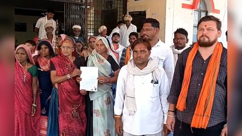 नर्मदा पाइपलाइन टूटी, भीषण जल संकट से परेशान 150 परिवार; पानी की तलाश में दर-दर भटक रहे&nbsp;