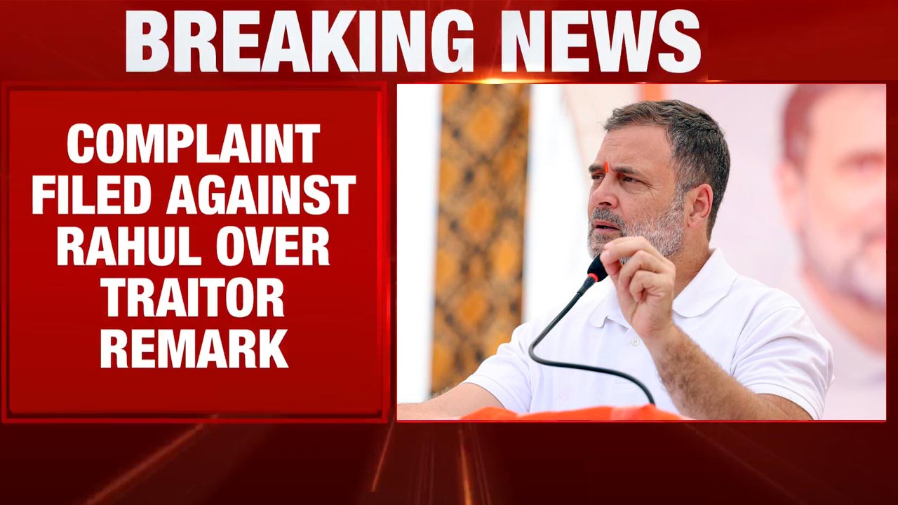 Row Over Rahul Gandhi's 'Traitor' Remark Escalates; BJP Seeks FIR