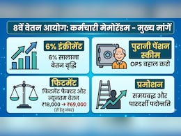 8th Pay Commission: काउंसिल ने 6% इंक्रीमेंट, पुरानी पेंशन, फिटमेंट, प्रमोशन पर सरकार को सौंपा मेमोरेंडम, जानें लेटेस्ट अपडेट