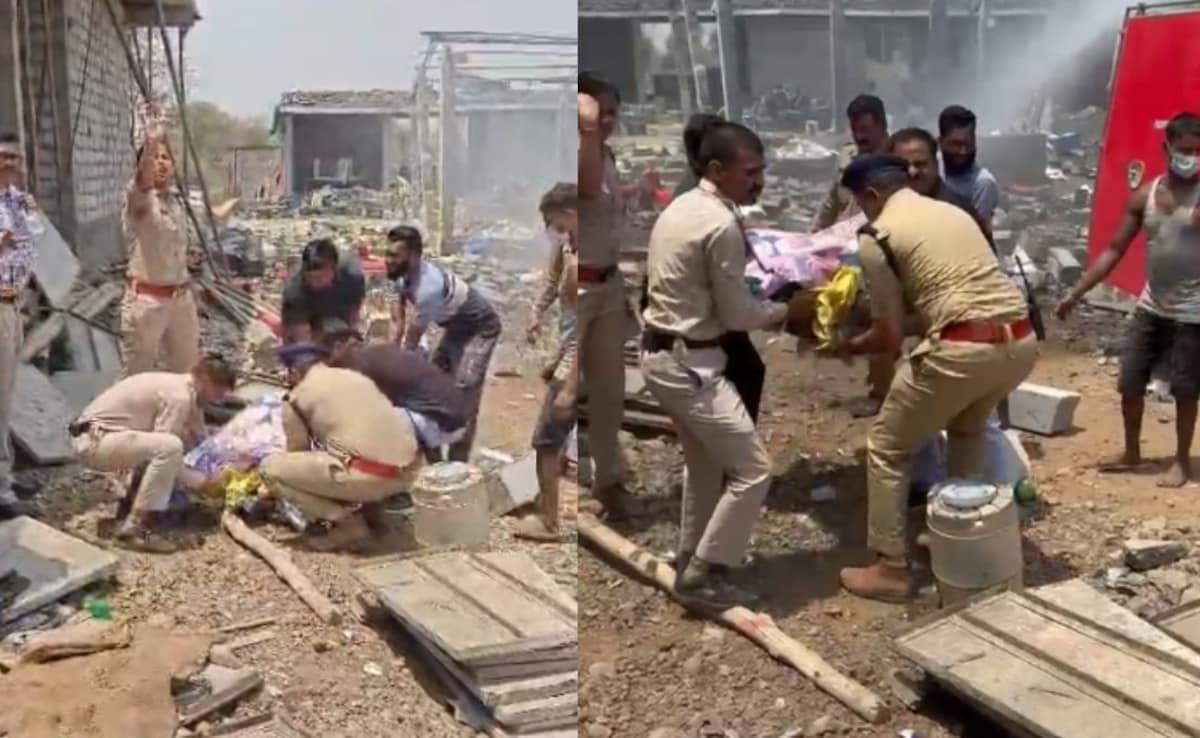 एमपी के देवास में पटाखा फैक्ट्री में विस्फोट, दो लोगों की मौत, कई गंभीर; धमाके से मकानों की दीवारें तक हिल गईं