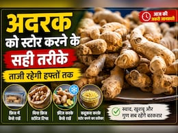 गर्मी में जल्दी सूख जाता है अदरक? अपनाएं ये आसान तरीके, कई हफ्तों तक रहेगा ताजा!