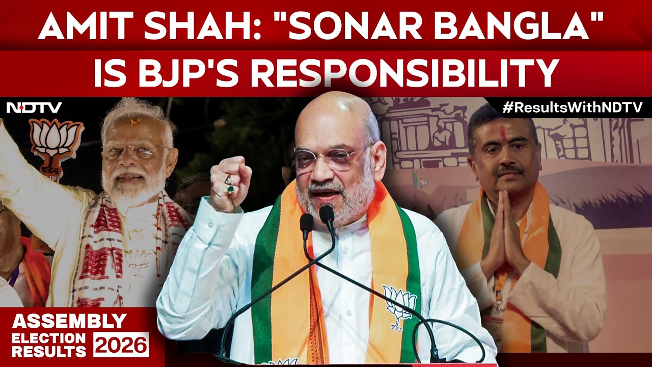 Amit Shah's Massive Bengal Victory Speech: 'Now No One Can Stop Sonar Bangla'