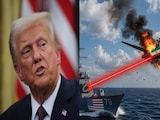 "Bing, Bing, Gone": Trump Shares AI Images Of Laser Attack On Iranian Aircraft "Bing, Bing, Gone": Trump Shares AI Images Of Laser Attack On Iranian Aircraft