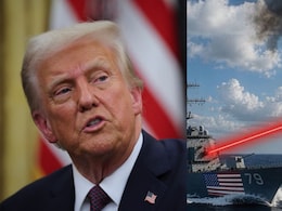 "Bing, Bing, Gone": Trump Shares AI Images Of Laser Attack On Iranian Aircraft