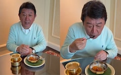 Japan Foreign Minister Indulges In Filter Coffee, Gulab Jamun In India