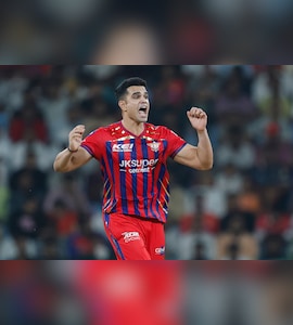 Watch: Arjun Tendulkar Nails Yorker To Scalp 1st Wicket Of IPL 2026, Celebrates In Muted Manner