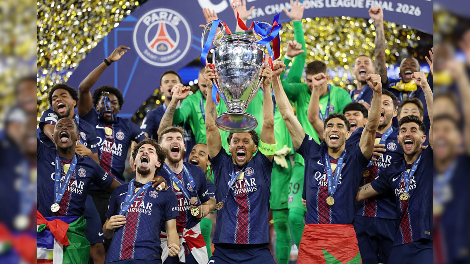 PSG Wins Back-to-back Champions League Titles After Shootout Victory Against Arsenal