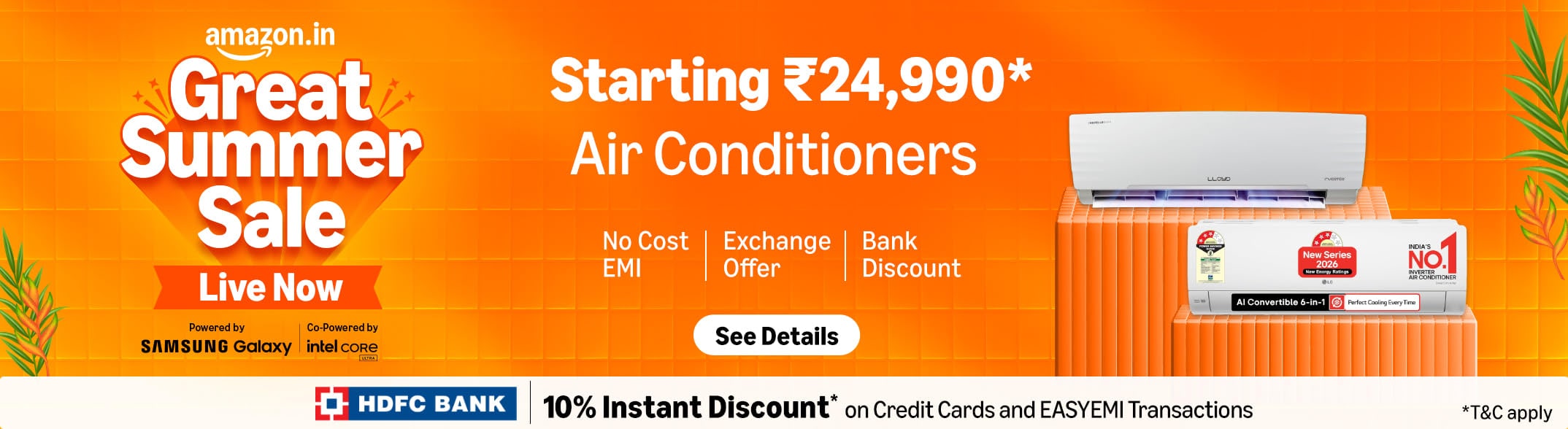 Beat the heat with top AC picks at amazing prices on Amazon Great Summer Sale Beat the heat with top AC picks at amazing prices on Amazon Great Summer Sale