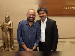 <i>GOAT</i> Director Venkat Prabhu Meets Vijay After Gifting Him The Iconic Number Plate From The Movie: "Round Two With Our Honourable Chief Minister"