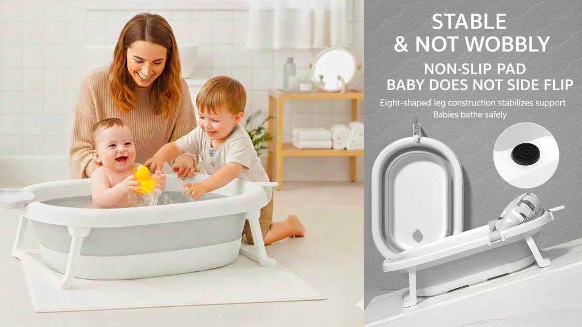 5 Best Baby Bath Tubs For Small Bathrooms Under ₹1500: These products save storage space and provide comfort. 5 Best Baby Bath Tubs For Small Bathrooms Under ₹1500: These products save storage space and provide comfort.