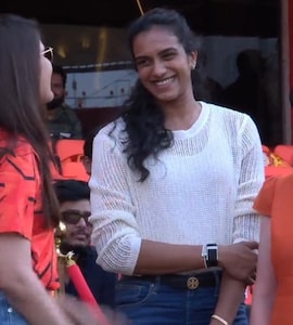 IPL 2026: PV Sindhu Attends SRH vs KKR Match With Husband