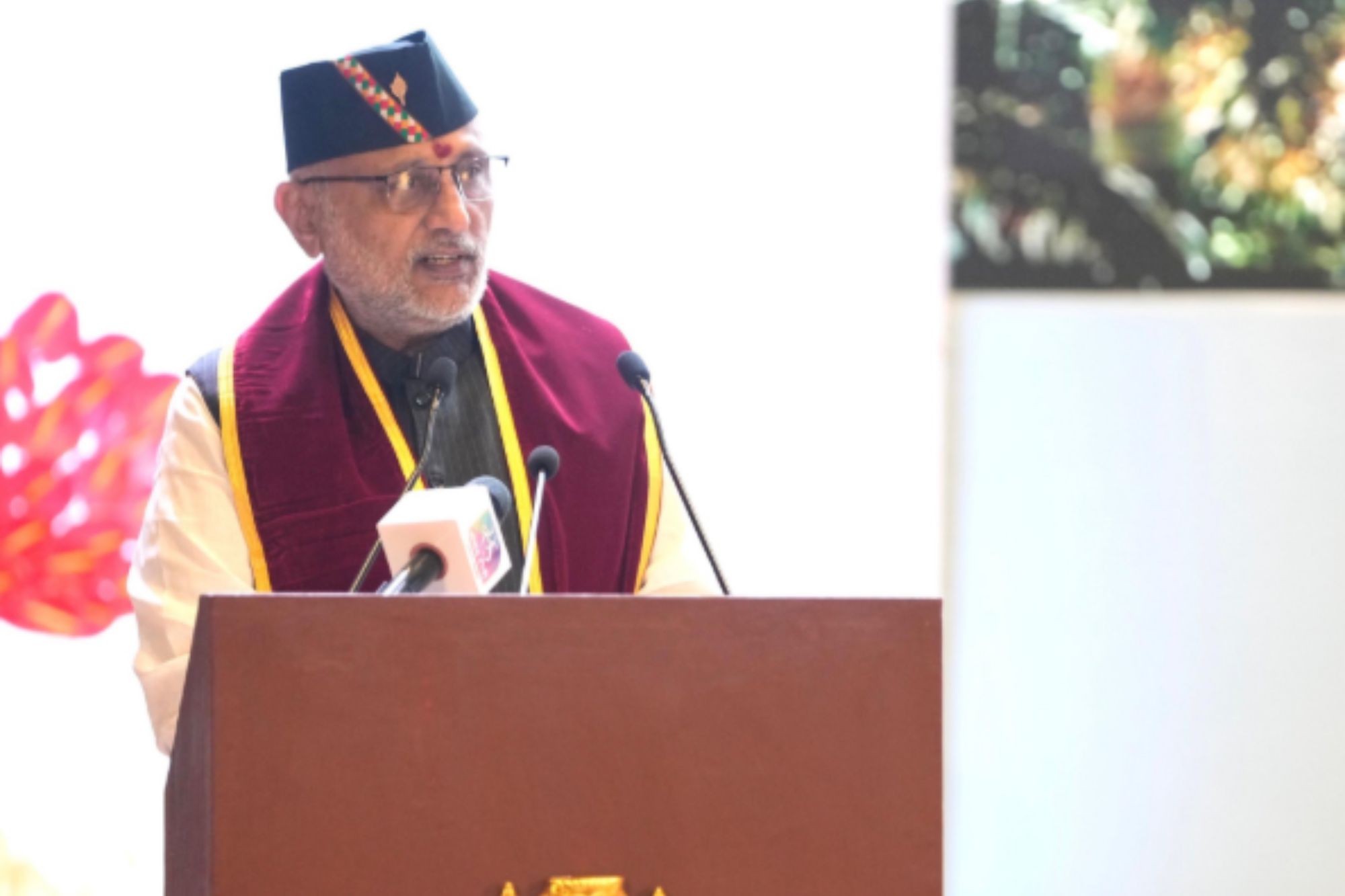 Vice President C.P. Radhakrishnan addressed the 51st Annual Convocation of AlIMS