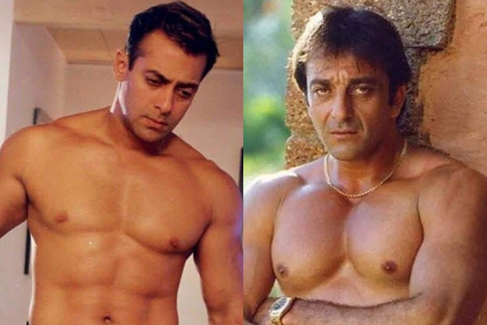 90s का बॉडी बिल्डिंग क्रेज संजय दत्त ने किया शुरू, सलमान खान ने लगाई आग