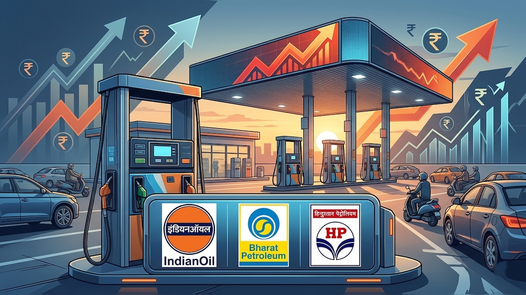 OMC Trio Pare Losses To Recover As IOC, BPCL, HPCL Rise 3% On Second Fuel Price Hike In A Week