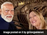 Postcard From Colosseum: Meloni Shares Selfie With "Friend" PM Modi In Rome Postcard From Colosseum: Meloni Shares Selfie With "Friend" PM Modi In Rome