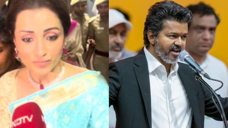 Trisha Krishnan Speaks To NDTV, Shares Joy Over Vijay Becoming Tamil Nadu Chief Minister: "Very Happy"