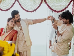 Anand Deverakonda Shares Unseen Wedding Pics Of Vijay Deverakonda And Rashmika Mandanna On Brother's Birthday