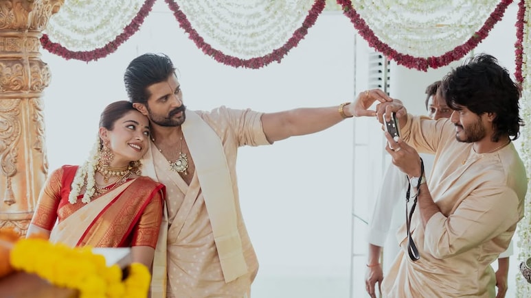Anand Deverakonda Shares Unseen Wedding Pics Of Vijay Deverakonda And Rashmika Mandanna On Brother's Birthday