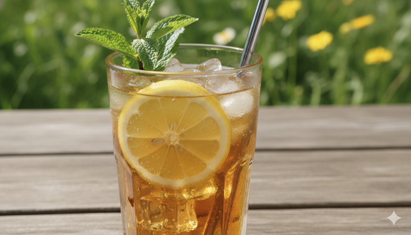 Enigmatic Lemon Iced Tea