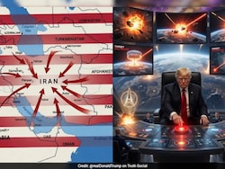 Trump Posts Gulf Map With US Flag, Explosion Pics Amid War Escalation Threats