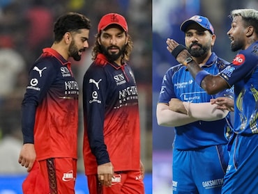 RCB vs MI LIVE Score: कोहली-रोहित होंगे एक्शन में, हिटमैन के निशाने पर बाबर का रिकॉर्ड, थोड़ी देर में टॉस