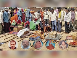 मां के दरबार से राख बनकर लौटा परिवार: अर्थियों पर शव नहीं, अस्थियों का हुआ अंतिम संस्कार