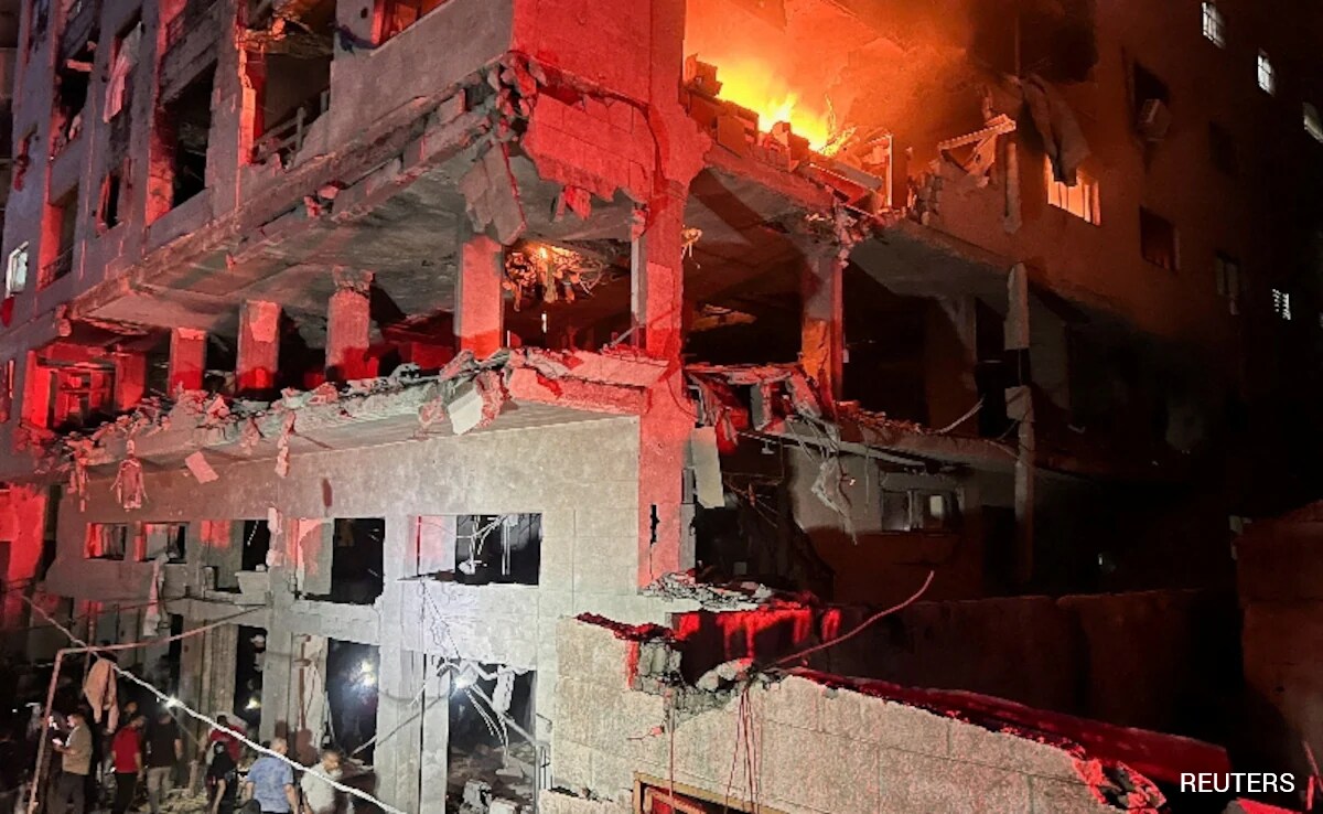 Israel Carries Out Strikes In Gaza, Targets Hamas Chief