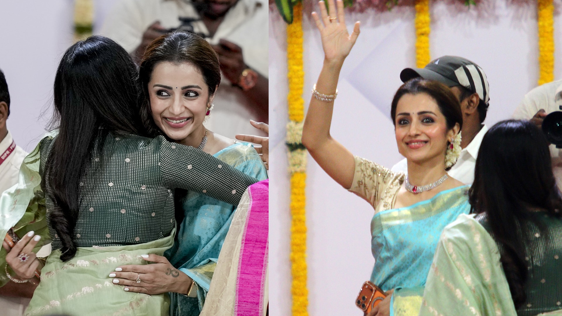 Trisha's Royal Tamil Look at Vijay's Swearing-In Goes Massively Viral
