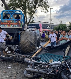 Watch: Birthday Girl, 10, Among Dead In Colombia Monster Truck Crash