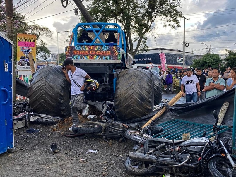 Watch: Birthday Girl, 10, Among Dead In Colombia Monster Truck Crash