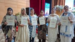 "Ready To Take On Terror": J&K Women Police Recruits' Message To Pakistan