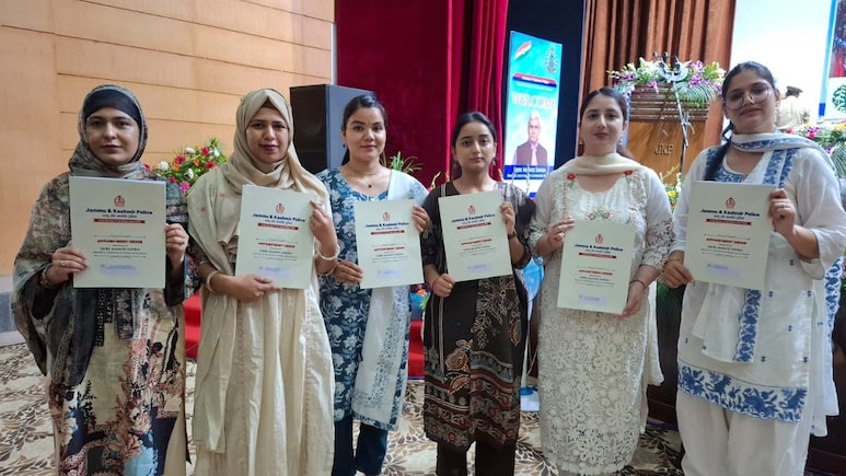 "Ready To Take On Terror": J&K Women Police Recruits' Message To Pakistan