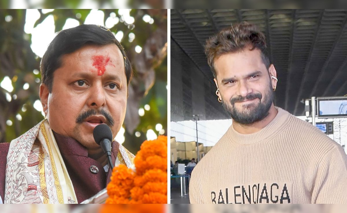 नितिन नबीन से मिले खेसारी लाल यादव, सीएम सम्राट भी मौजूद; BJP में जाने के कयास पर क्या बोले?