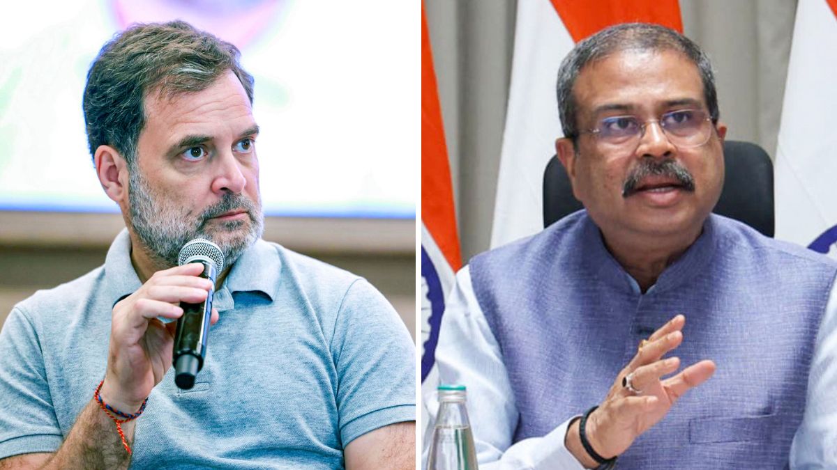 'आपदाओं का विभाग बन गया है शिक्षा मंत्रालय', राहुल गांधी ने धर्मेंद्र प्रधान पर अब क्या कह दिया?