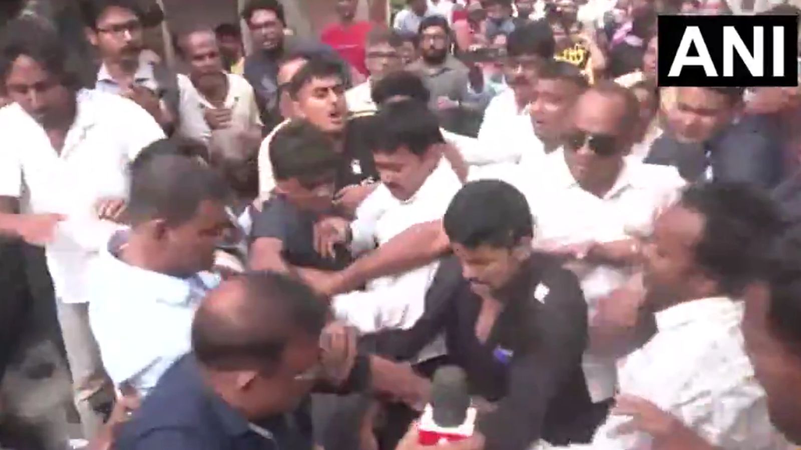 Video: Abhishek Banerjee Assaulted During Visit To Party Worker's House