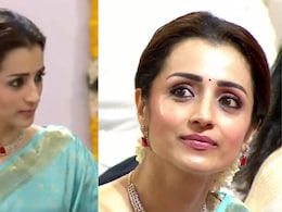 At Vijay's Oath Ceremony In Tamil Nadu, Trisha Krishnan Stuns In A Silk Saree And Gajra-Adorned Bun