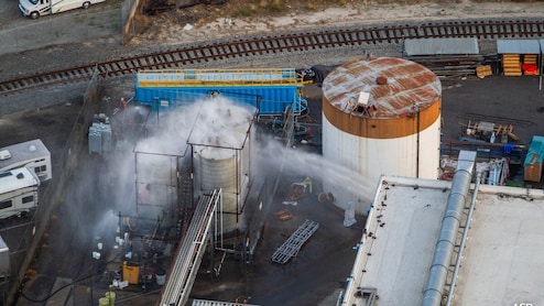 50,000 Evacuated As Toxic Chemical Tank Sparks "Catastrophic Explosion" Fear