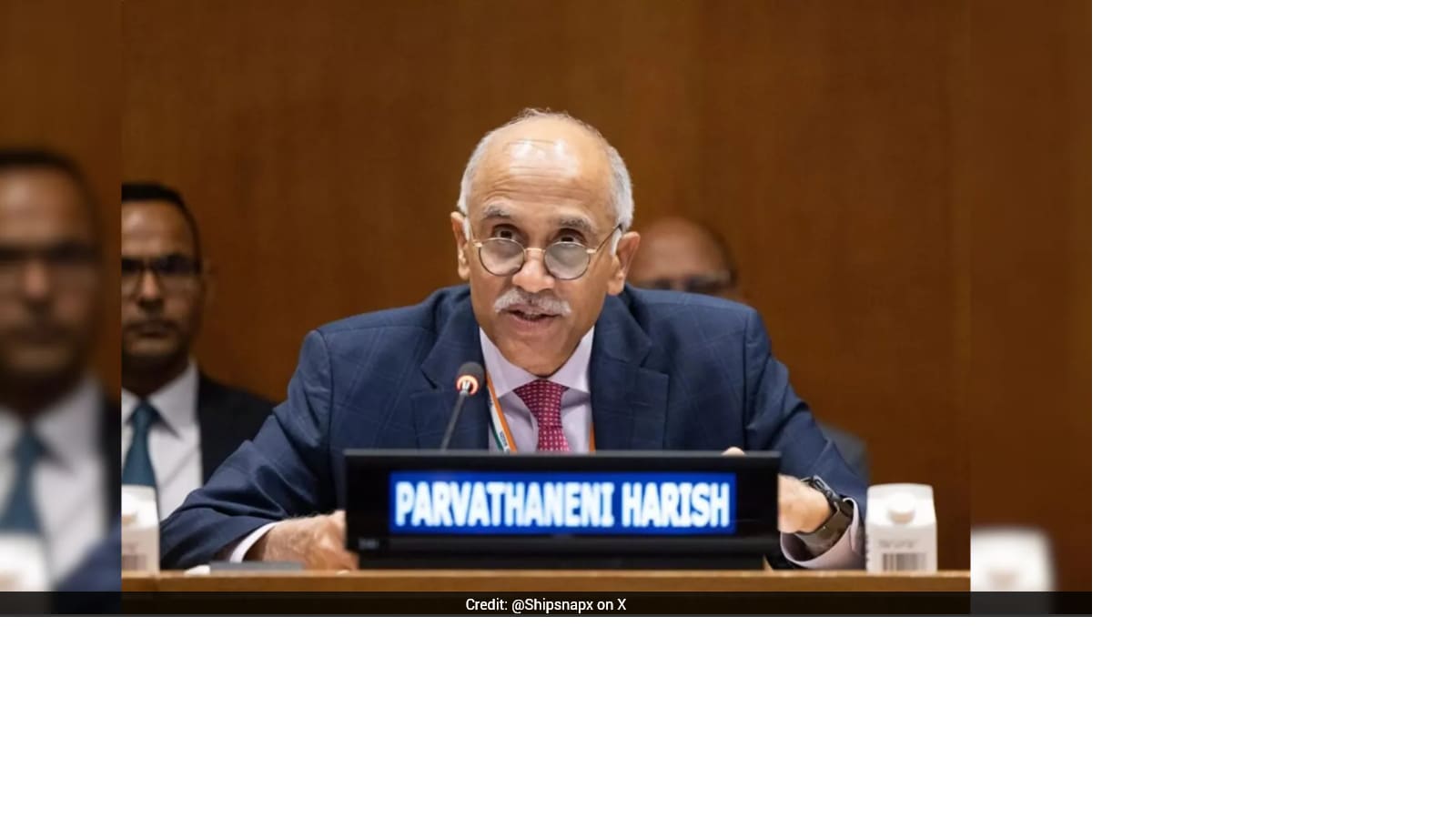 “Bleeding India By Thousand Cuts”: UN Envoy Slams Pak For Terrorism
