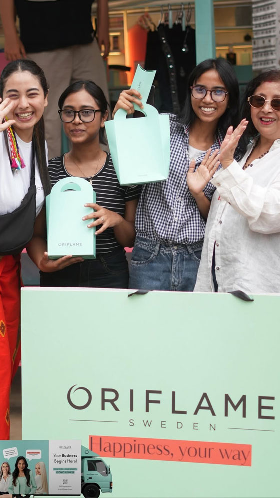 Oriflame Connects with Guwahati Crowd Through Mall Activation