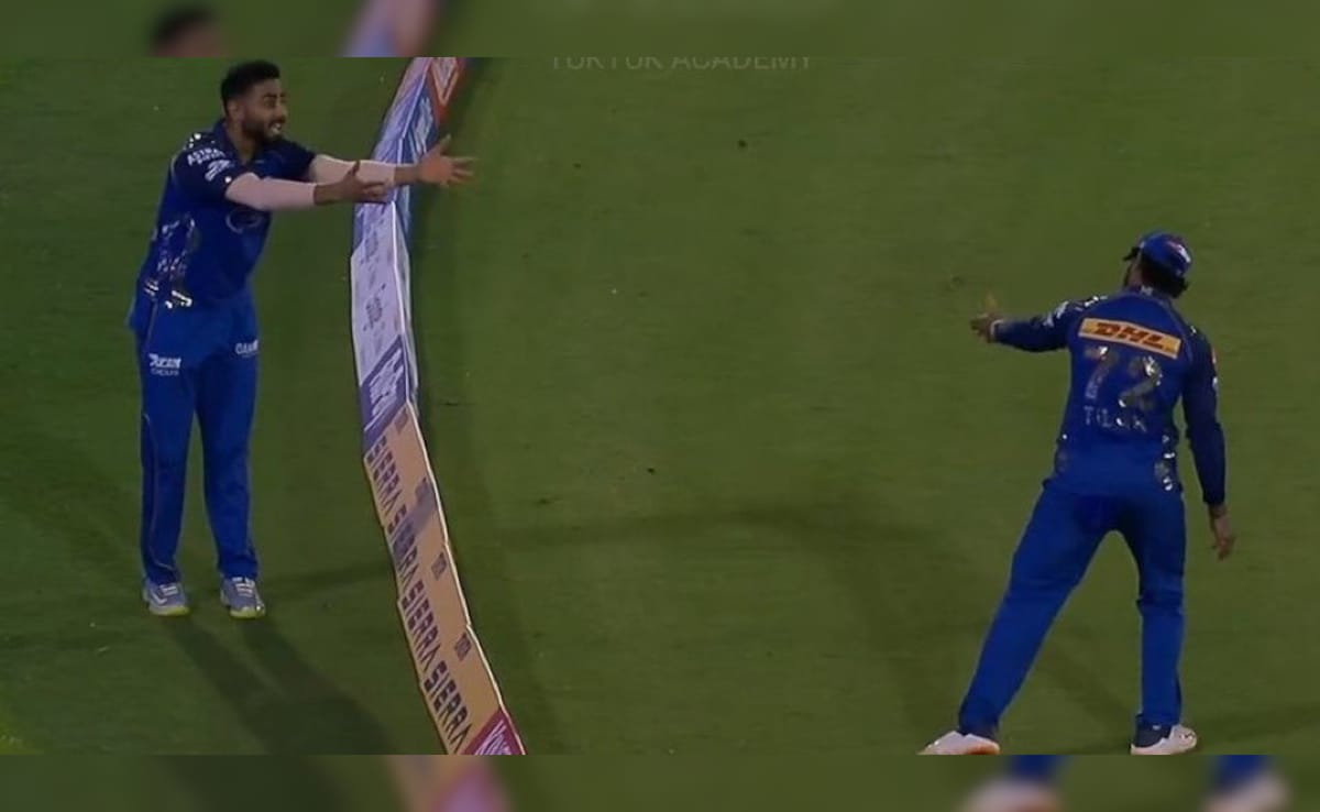 MI Teammates Tilak Varma, Naman Dhir Fielding Tussle During RCB vs MI Generates Strong Response: "Dont Need A Fight"