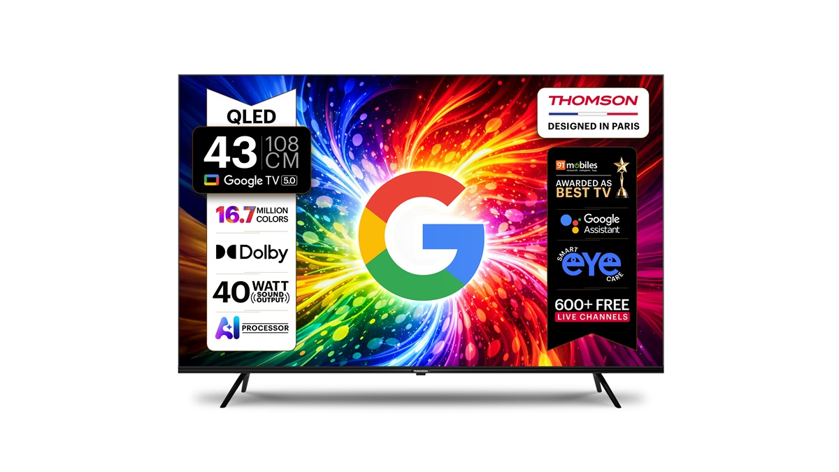 Thomson ने भारत में लॉन्च किए नए Google 5.0 QLED TV, जानें फीचर्स