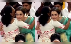 Watch: Trisha Krishnan Meets Vijay's Mother, Hugs Her At Oath-Taking Ceremony