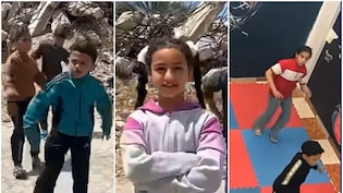 मलबे के बीच थिरकते कदम, गाजा में बच्&zwj;चों के लिए मरहम बन रहा ब्रेकडांस&nbsp;