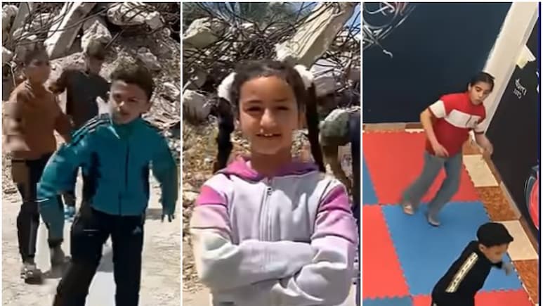 मलबे के बीच थिरकते कदम, गाजा में बच्&zwj;चों के लिए मरहम बन रहा ब्रेकडांस&nbsp;