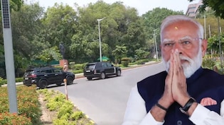 ईंधन बचाने के लिए PM मोदी ने पेश की मिसाल, महज 2 गाड़ियों के काफिले में निकले