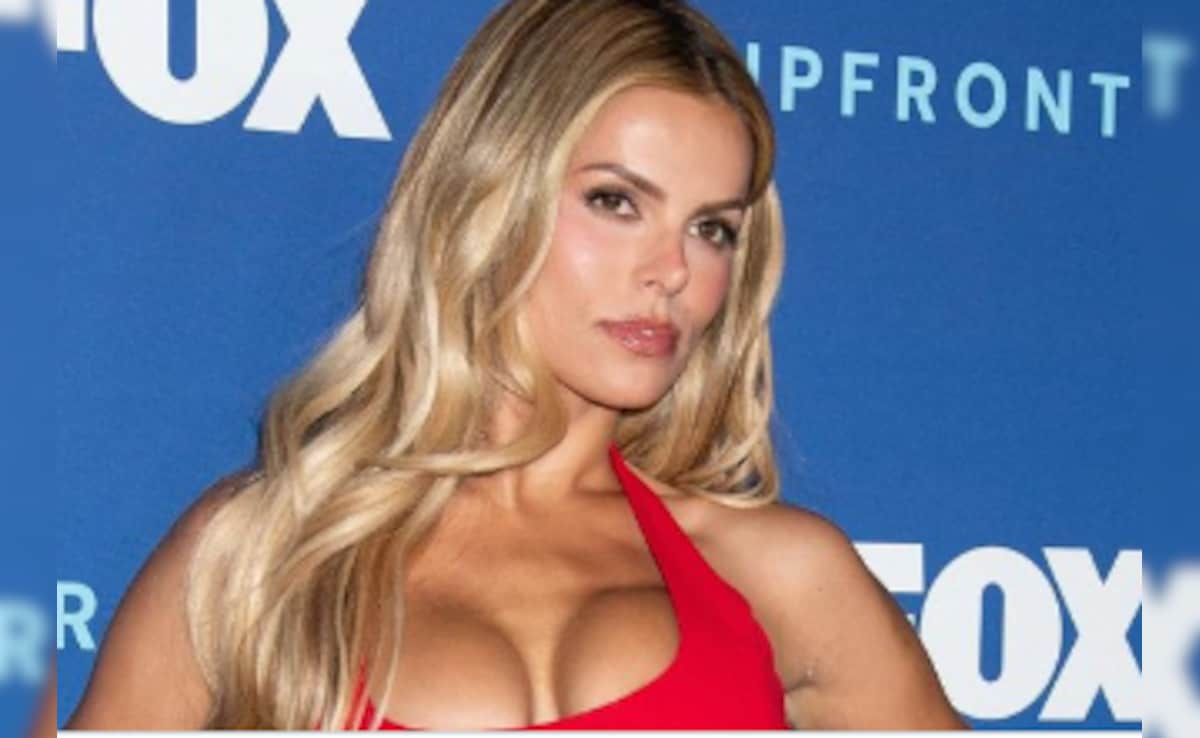Brooks Nader Suffers Last-Minute Dress Malfunction At Fox Upfronts: “I’m Sewn In”