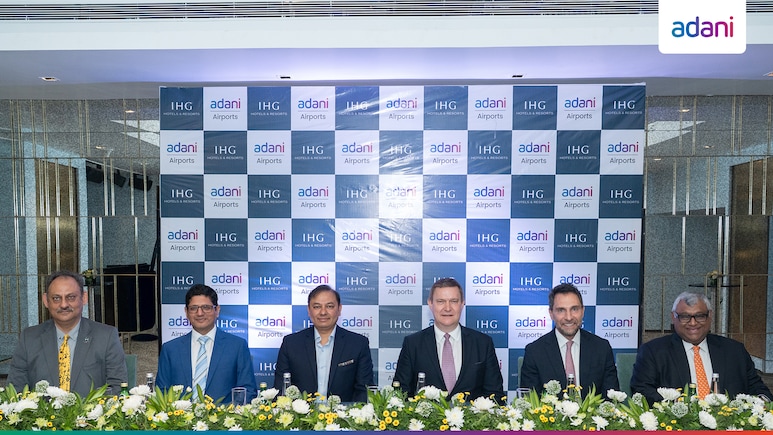 अदाणी एयरपोर्ट्स और IHG होटल्स एंड रिजॉर्ट्स मिलकर बनाएंगे 5 होटल, तैयार होंगे 1500 होटल रूम्स