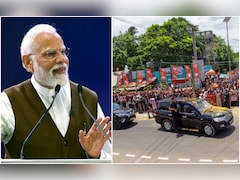 पीएम मोदी ने भी घटाया अपना काफिला, सिर्फ गाड़ियों के साथ कैबिनेट की बैठक में पहुंचे