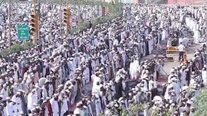 Eid al-Adha: Huge Gathering Offers Namaz At Jaipur Eidgah